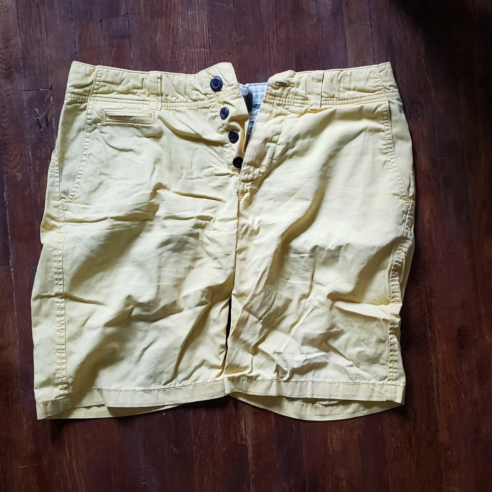 Yellow Summer Shorts